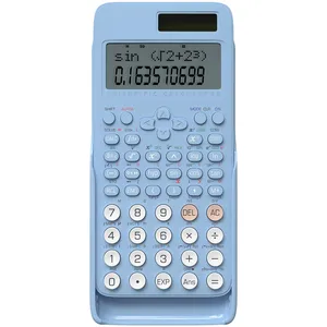 NEWYES 991MS-II Calculatrice Scientifique, 401 Fonctions de calcul, idéale pour Le collège, Le lycée, l'université, Les études et Les examens (Bleu) pas cher
