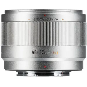 7Artisans AF 35mm F1.8 Lite Argent Fuji X 20  de remise