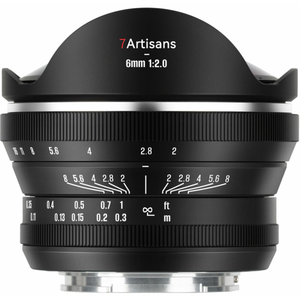 7Artisans 6mm F2 Fisheye Fuji X Nouveauté