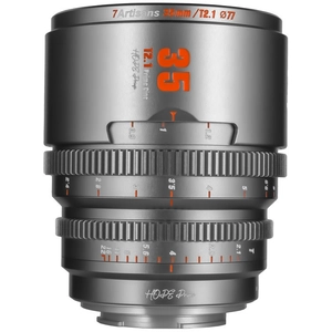 7artisans 35mm T2.1 Sony (monture E) Gris titane pas cher