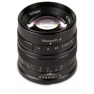 7artisans 55 mm F/1.4 Noir Pour Fuji Monture X pas cher