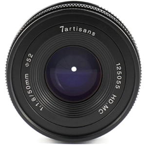 7artisans 50 mm f / 1.8 noir pour monture E
