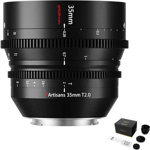 Comparateur de prix : 7artisans Objectif Cine T2.0 35 mm pour Sony E-Mount, objectif grand format d'appareil photo