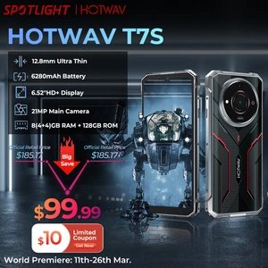 Comparateur de prix : Téléphone Robuste - HOTWAV - T7S - 4Go RAM - 128Go ROM - IP68 Étanche ...