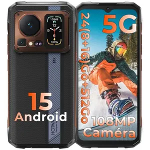 HOTWAV Cyber 16 Pro Smartphone robuste G100 octa-core Android 15 télép... pas cher