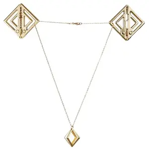 LOCKINK - Pinces à Tétons Réglables avec Pendentif Léger - or pas cher