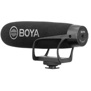 Comparateur de prix : BOYA BY-BM2021 microphone Noir Microphone de caméscope numérique