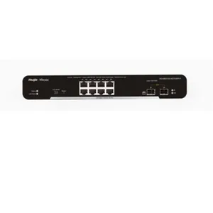Comparateur de prix : Ruijie Reyee Commutateur PoE géré Gigabit Couche 2 à 8 Ports, Noir