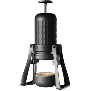 Machine à espresso STARESSO, cafetière portable manuelle compatible av... pas cher