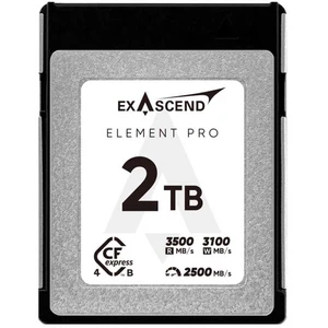 Exascend Carte Mémoire Cfexpress 4.0 Type B Element Pro 2tb pas cher