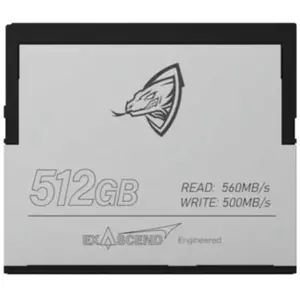 Exascend Carte Mémoire Cfast Archon For Red Komodo 6k 512gb pas cher