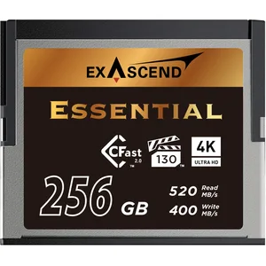 Exascend Carte CFast 2.0 Essential - 256Gb pas cher