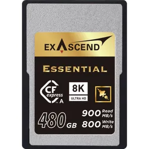 Comparateur de prix : Exascend Essential Series CFexpress Carte mémoire type A 480 Go