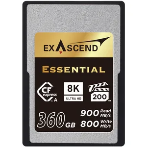 Exascend Essential Series CFexpress Carte mémoire type A 360 GoVendu parphoto-univers.fr