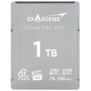 Exascend Carte Mémoire Cfexpress 4.0 Type B Essential Pro 1tb