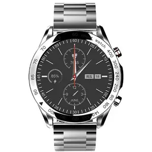 HiFuture FutureGO Pro Montre Intelligente en Acier Inoxydable pour Homme et Femme Étanche Moniteur de fréquence Cardiaque Longue durée de Vie de la Batterie Écran Tactile Full HDVendu parkaufland