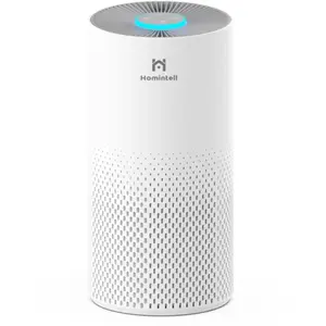 Homintell Purificateur d'air avec CADR 150 m³/h, 3 vitesses, filtres, ... pas cher