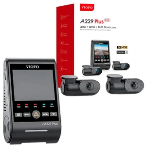Viofo Caméra De Tableau De Bord A229 Plus 3ch 2k + 1080p Wifi Gps pas cher