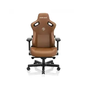 Andaseat Chaise Gaming Kaiser 3 XL Cuir PVC marron