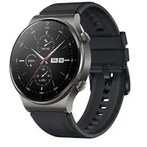 Huawei Watch GT 2 Pro 47 mm gris et bracelet en silicone night black pas cher