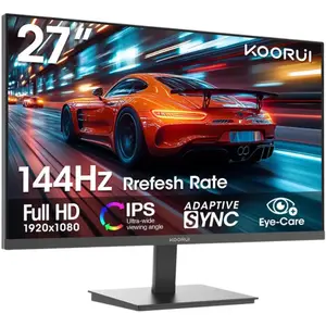 KOORUI E2711K Moniteur Gaming 27 Pouces, 144 Hz FHD IPS, 99 % sRGB, Ad... pas cher