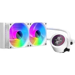 Kit Watercooling AIO 1stPlayer TS4 RGB - 240mm (Blanc) #5POURCENT