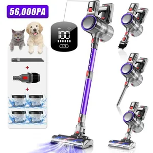 Aspirateur sans Fil 2200 mAh, 26 000 Pa, Ultra léger, autonomie jusqu'à 45 Minutes, aspirateur à Batterie pour Poils d'animaux, Tapis et sols durs