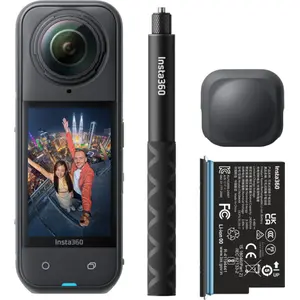 Comparateur de prix : Pack Caméra sport 360 Insta360 X5 8K Starter Noir