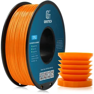Comparateur de prix : 1KG Filament dimprimante 3D monochrome TPU Orange Geeetech 1.75mm Cons...