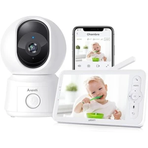 Arenti Babyphone caméra connecté ou sans ondes Alnanny pas cher