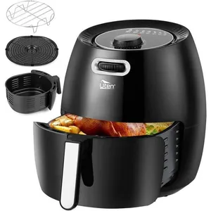 Uten Friteuse à Air Sans Huile,Friteuse à Air Électrique Capacité 6.5L... pas cher