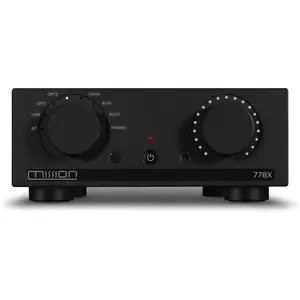 Amplificateur Hi-Fi intégré Mission 778X Noir pas cher