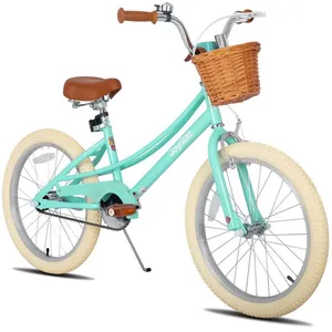 JOYSTAR Vélo pour filles 7-13 ans vélo pour enfants 20 pouces avec pan...