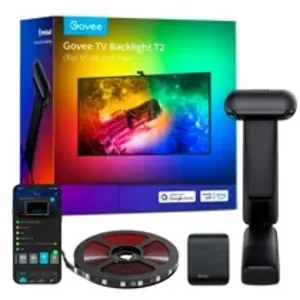 Comparateur de prix : Govee - Envisual TV Backlight T2 with Dual Cameras (55~65 inch)