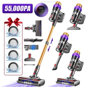 Yanhama 38000pa/550w Aspirateur Balai sans Fil,60 Minutes Autonomie