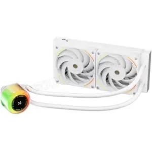 Kit Watercooling AIO 1stPlayer CC RGB - 240mm (Blanc) #5POURCENT pas cher