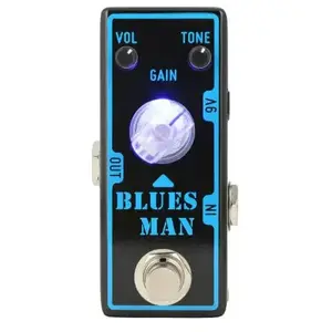 Comparateur de prix : Tone City Blues Man - Pédale Overdrive - T-M Series