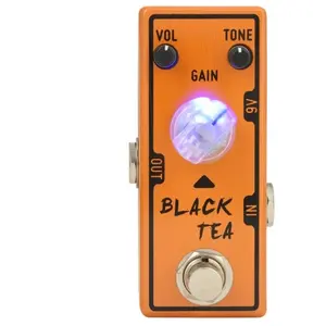 Comparateur de prix : Tone City Black Tea - Pédale Distortion - T-M Series