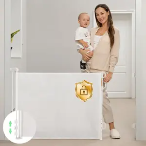 Momcozy Barrière de sécurité rétractable Gen 1 - Auto-verrouillante, t... pas cher