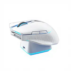 Machenike L8 Pro Souris sans fil - Blanc pas cher