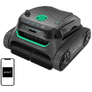 Comparateur de prix : Robot Nettoyeur De Piscine Sans Fil Wybot S2 Pour Piscine De Jardin