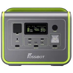 Centrale électrique portable Fossibot F800 512Wh 800W Vert pas cher