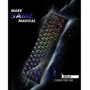 MonsGeek FUN60 Pro ISO HE Magnetic KeyboardVendu parakko