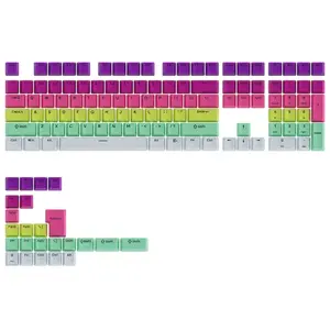 AKKO Rainbow Gradient Keycap Set (132-key)