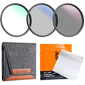 Comparateur de prix : K&F Filtre Nano K series kit 3 filtres MCUV+CPL+ND4 77mm