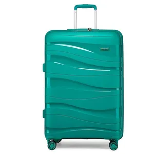 Kono Valise Grande 76cm Rigide Polypropylène Valise de Voyage à 4 Roul... pas cher