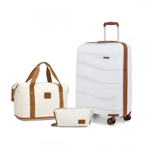 Kono 55cm ABS Bagage Valise Rigide Légere à 4 roulettes valises de Voy... pas cher