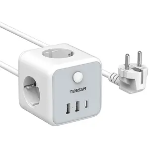 Tessan Multiprise Ts-301-c-gr pas cher