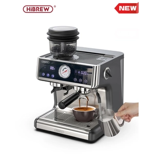 HiBREW Hiinvasif W Tourists Bomicrophone System, Barista Pro, 20Bar, Bean to Espresso Cafetera, Machine à pas cher