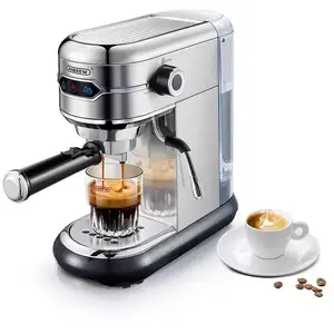 Comparateur de prix : Cafetière expresso semi-automatique Hibrew H11 1,1 L 19 barres argent